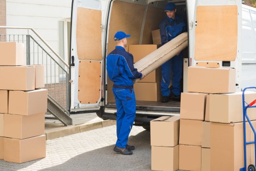 Removal van service for Docklands apartment and office moves