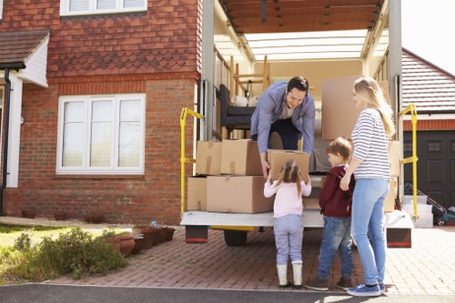 Docklands apartment resident using secure storage for household items
