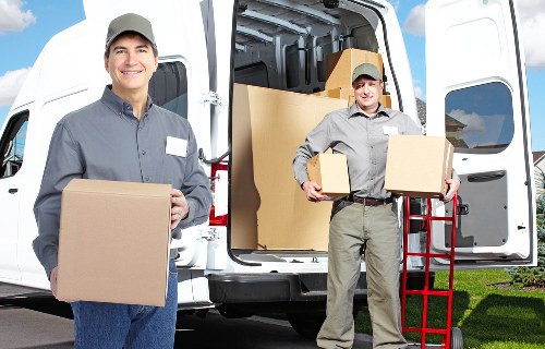 Protected checkout area for Removal Company Docklands payments