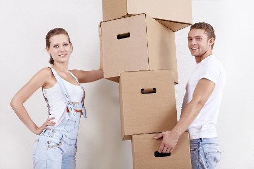 Office relocation support in Docklands commercial district