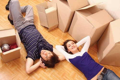 Commercial moving truck service for Docklands office relocations