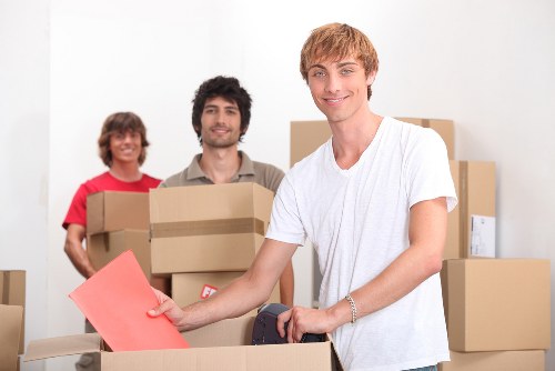 Cookie control and performance monitoring on a removal company site