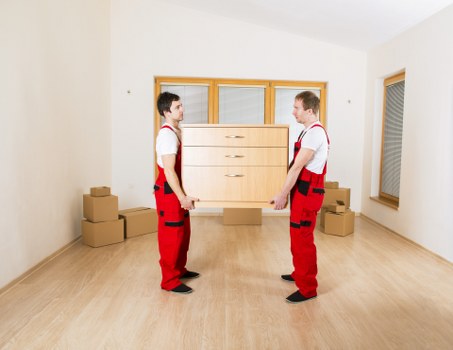 Docklands apartment and office relocation support in a high-rise area